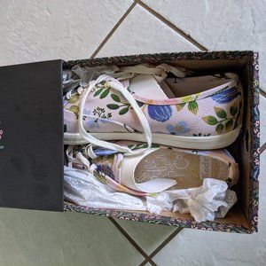 Keds x Rifle Paper Co floral sneakers women's 8.5